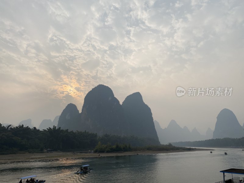 广西桂林漓江风景