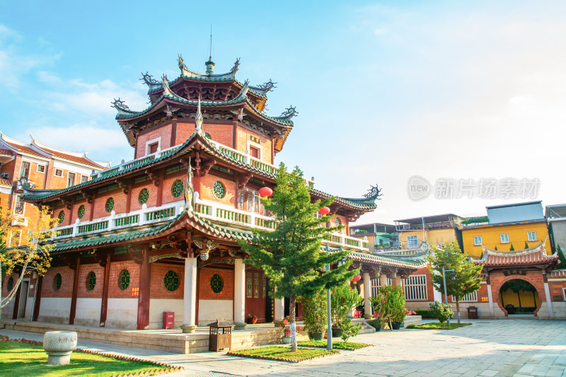 福建泉州承天禅寺宏船和尚纪念堂