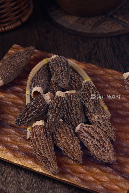 羊肚菌干 野生菌 干羊肚菌 干货 松茸菌