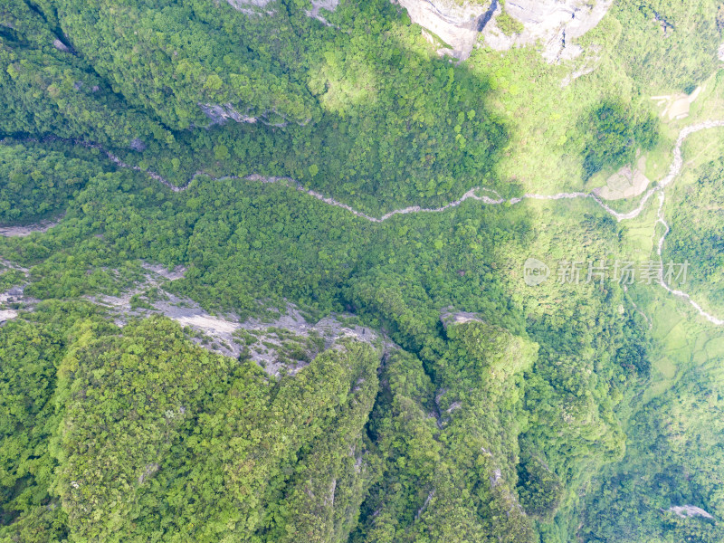 祖国壮丽山河湖南张家界风光航拍摄影图