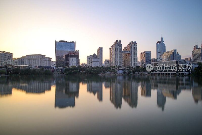 广西南宁地王大厦城市风光建筑