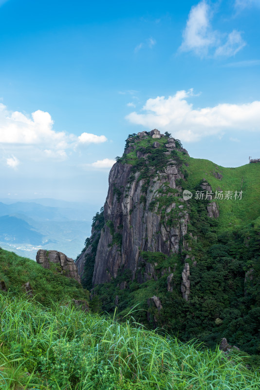 江西萍乡武功山高山草甸自然风光