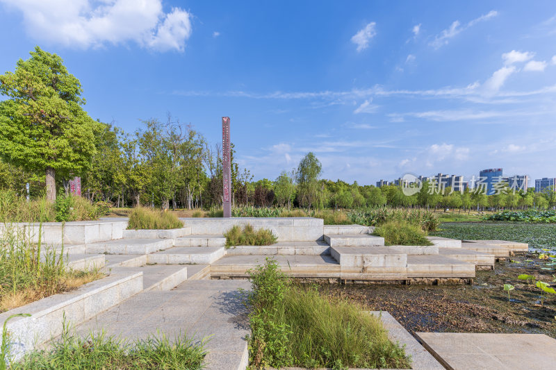 武汉江夏中央大公园风景