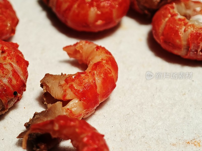 鲜嫩饱满的小龙虾肉