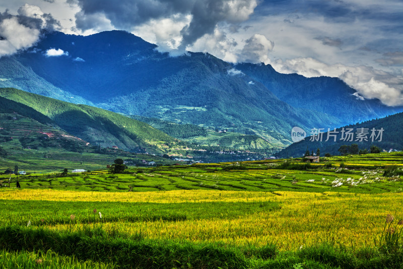 不丹的自然美景
