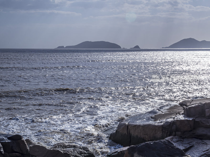 浙江普陀山百步沙