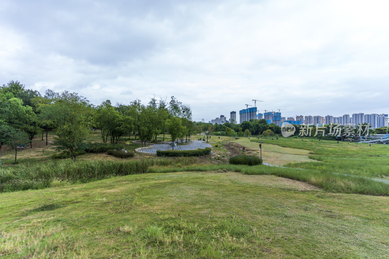 武汉江夏区二妃生物公园风景