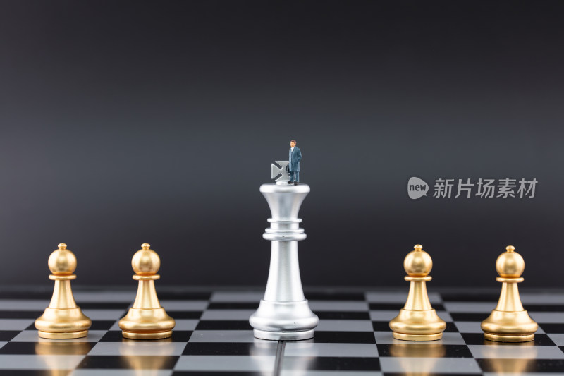 微缩世界商人的目标象棋子