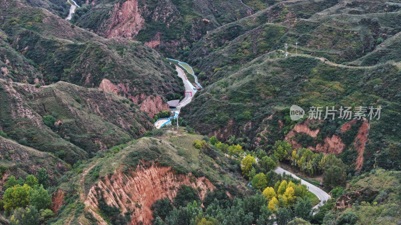 山水旅游景区 河北宣化桑干河大峡谷