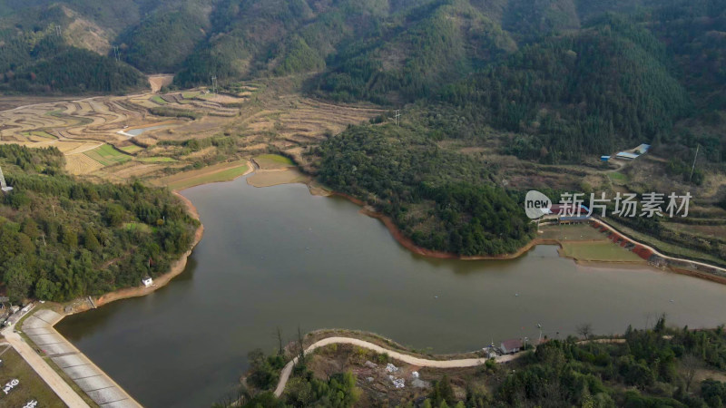 山川丘陵森林河流