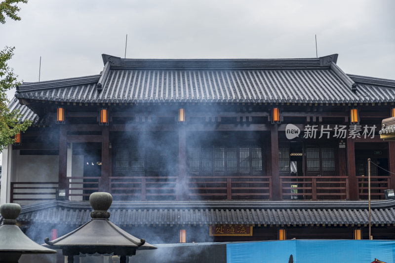 杭州拱墅区香积寺古建筑