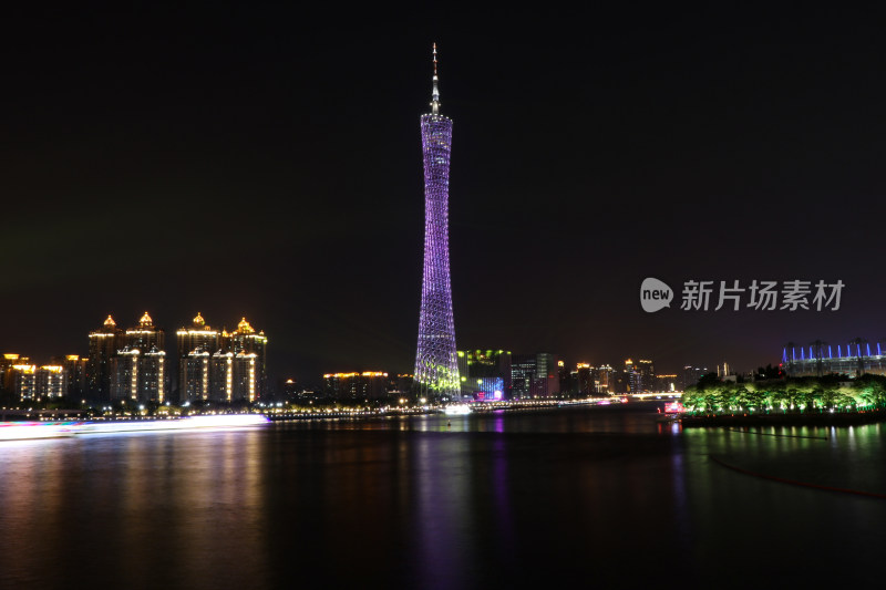 广州塔夜景