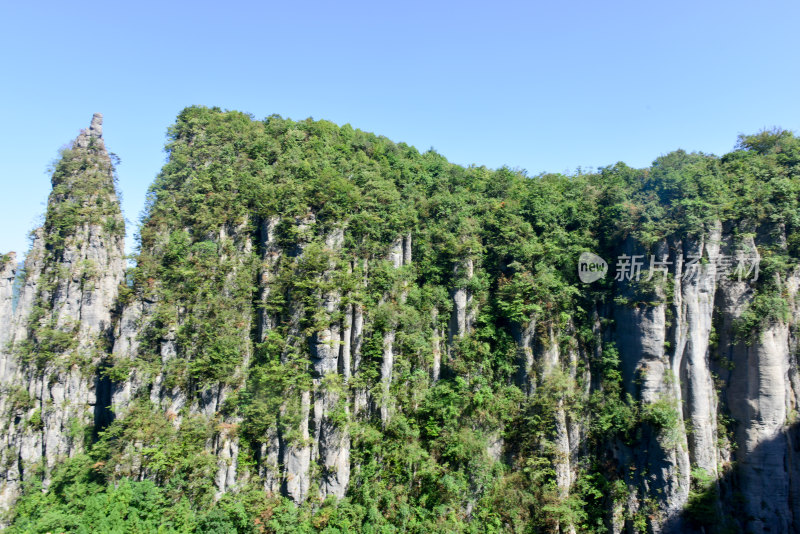 美丽湖北5A恩施大峡谷景区旅游景色景物