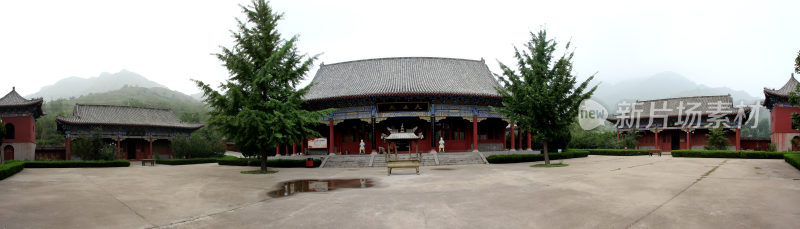 山东著名旅游景点醴泉寺建筑风格