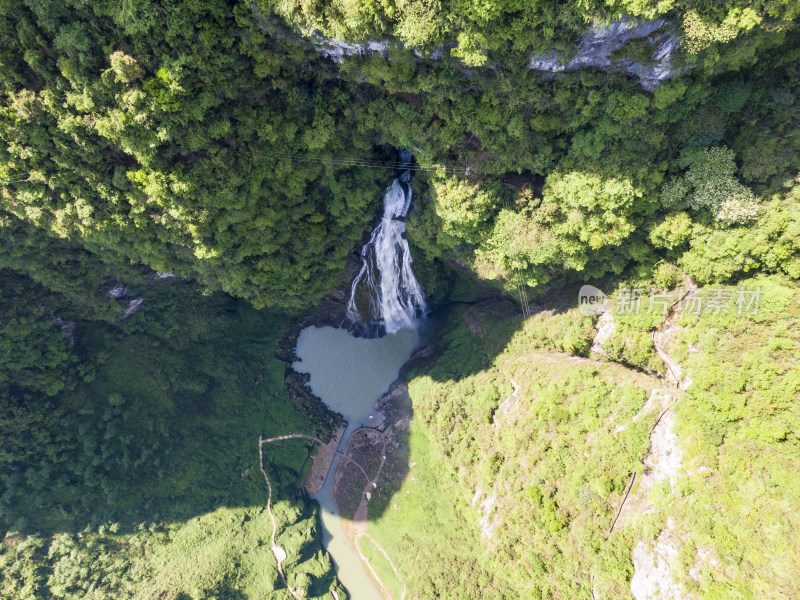 祖国大好河山青山绿水自然风光航拍图