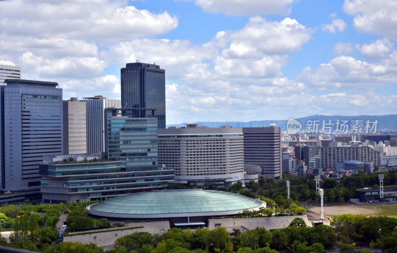 大阪城市风景