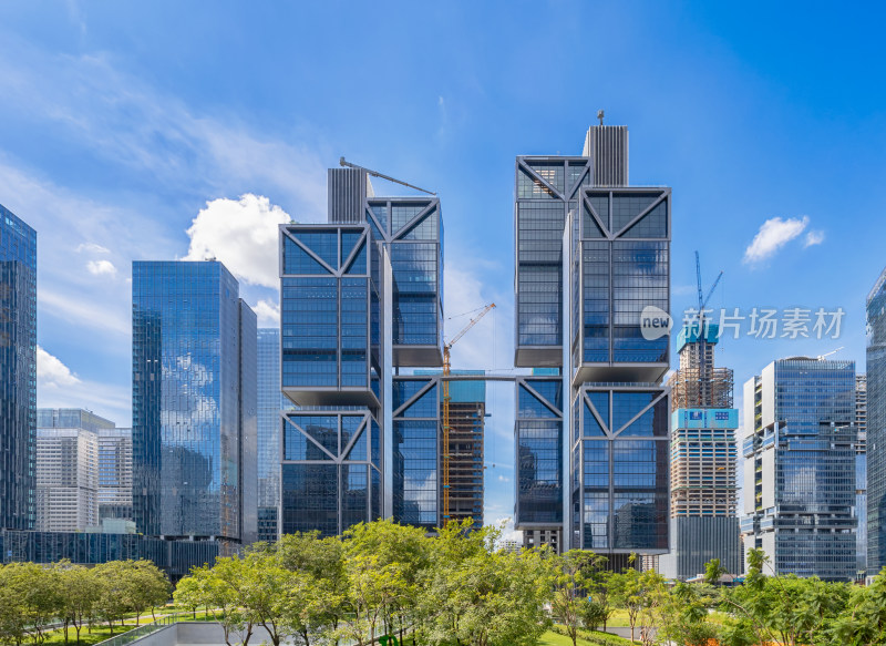 深圳地标建筑大疆天空之城风光