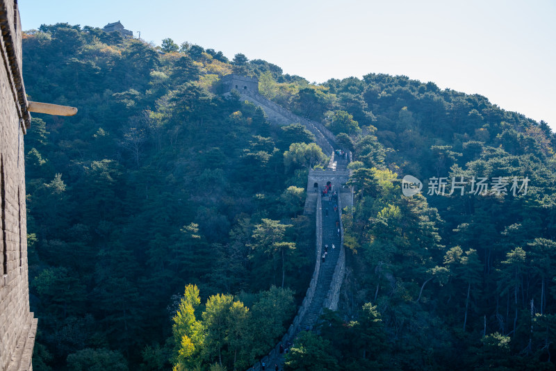 北京，慕田峪长城秋景