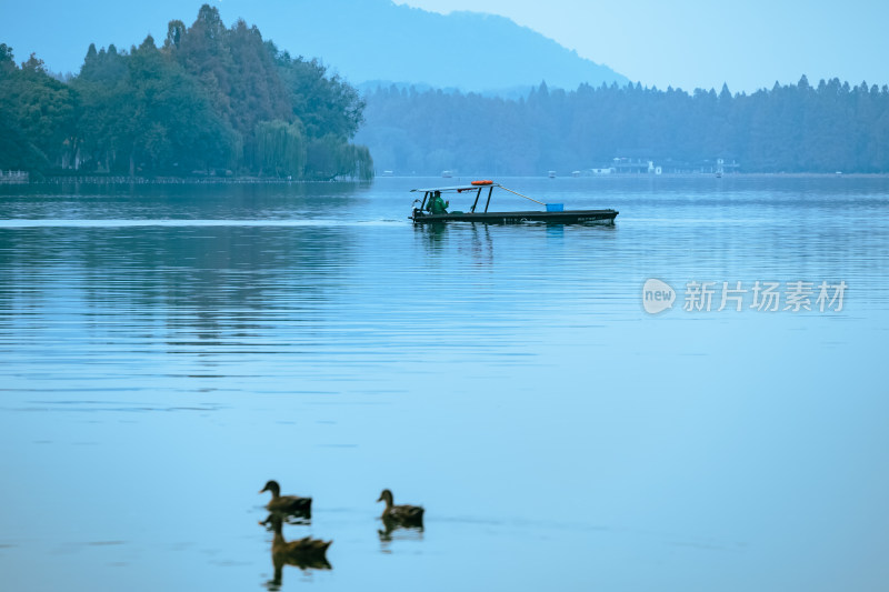 浙江杭州西湖风景名胜区秋景