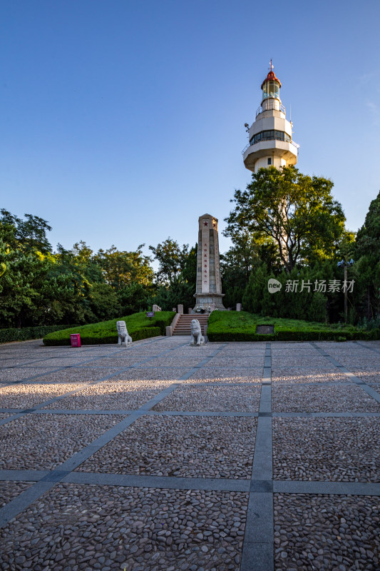 山东烟台烟台山景点景观