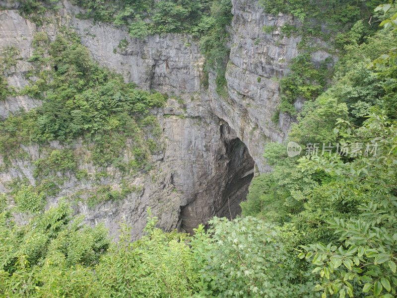 天门山的一角