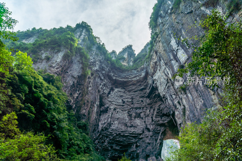 重庆武隆天坑天生三桥