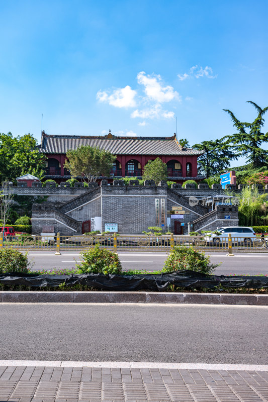 山东济宁太白楼景点景观