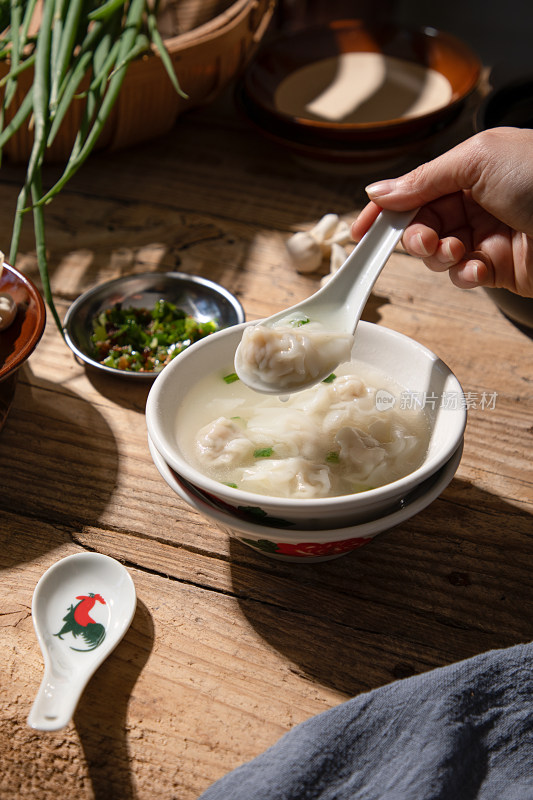 即食扁食馄饨抄手云吞早餐午餐晚餐