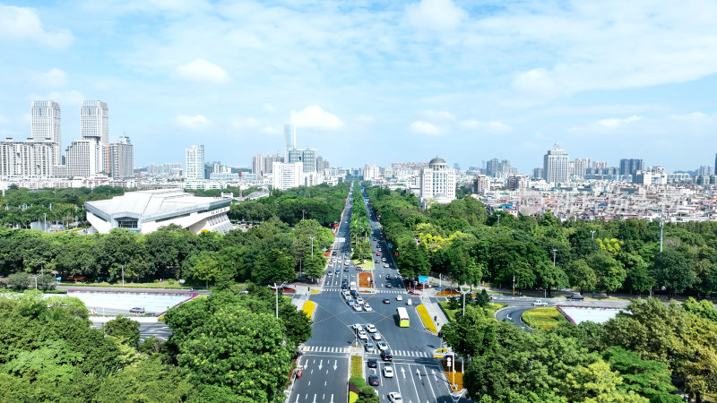 广东中山城市建筑风光摄影照片广东省中山市