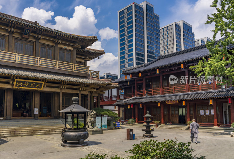 杭州拱墅区香积寺古建筑