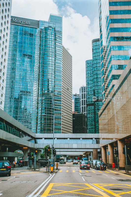 香港中环城市风光