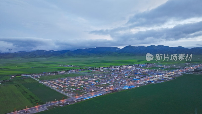 青海海东兴海县航拍