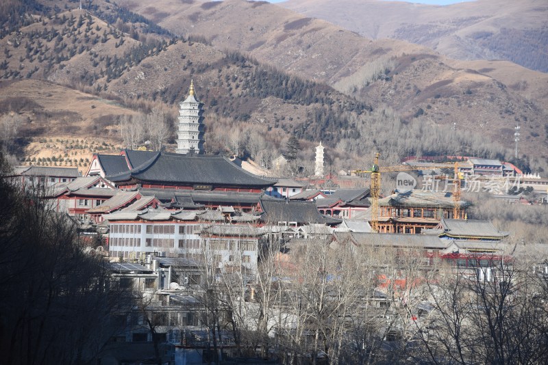 五台山寺庙建筑群