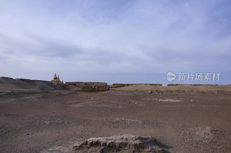 内蒙古阿拉善额济纳旗黑城遗址旅游景区