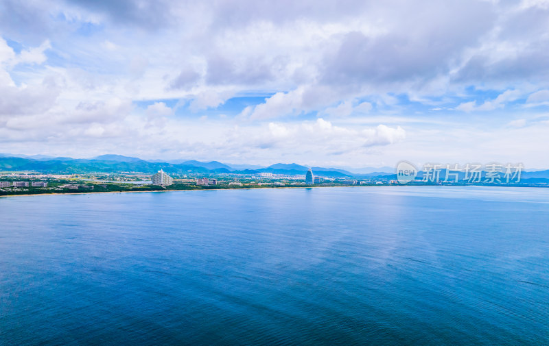 海南三亚后海村风光