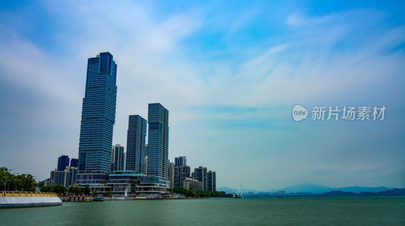 深圳蛇口渔港之窗风光