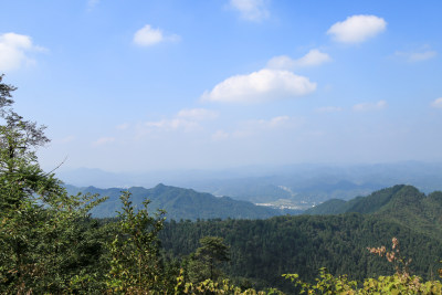 山脉 山峰 山坡 安徽