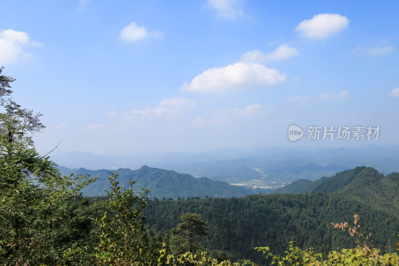 山脉 山峰 山坡 安徽