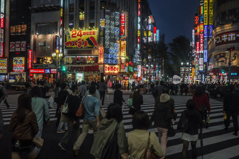 日本东京歌舞伎町