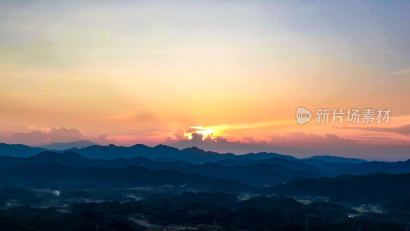 夕阳晚霞