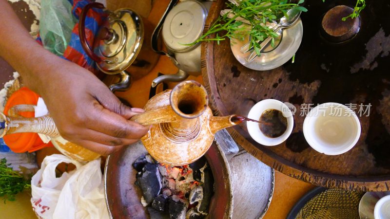 埃塞俄比亚的传统咖啡