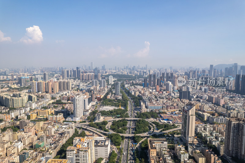 深圳市宝安区城市建筑群