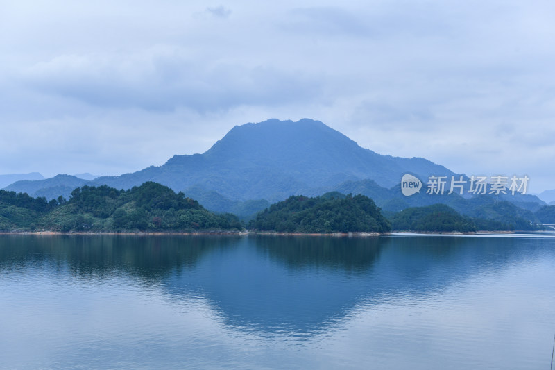 千岛湖水墨山水实拍