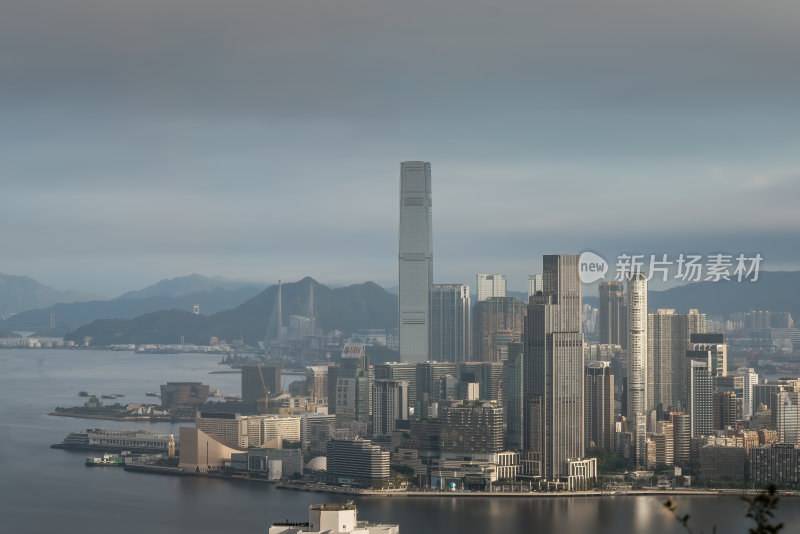 香港维多利亚港CBD中环