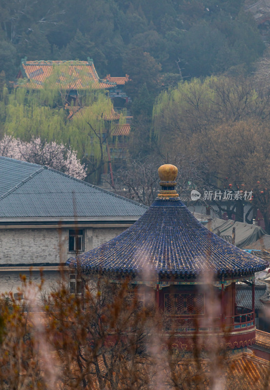 北京景山公园景点景观