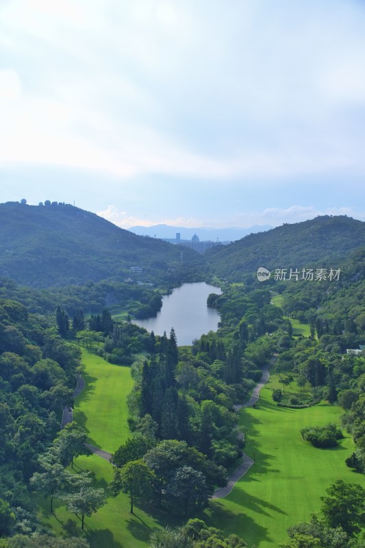 厦门健康步道俯瞰山海风光