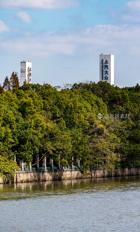 上海汽车博览公园大众汽车城景观