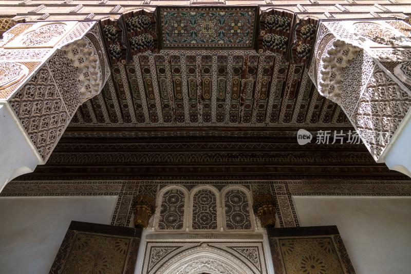 摩洛哥马拉喀什的皇宫