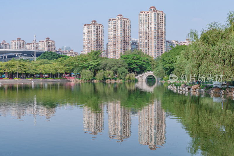 佛山千灯湖南海活水公园城市住宅建筑