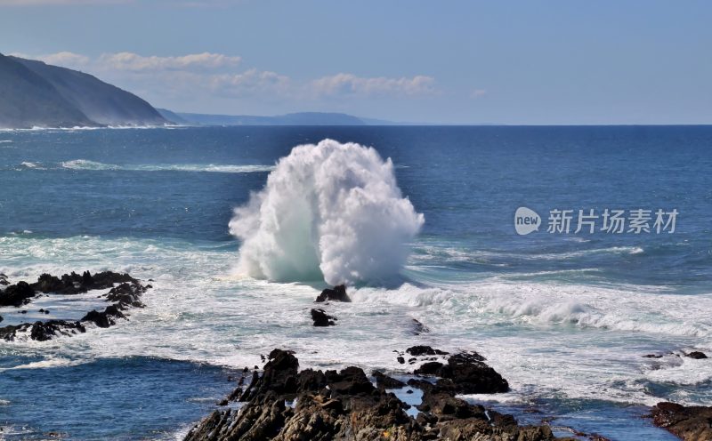 大海浪花巨浪浪潮汹涌海浪波涛汹涌